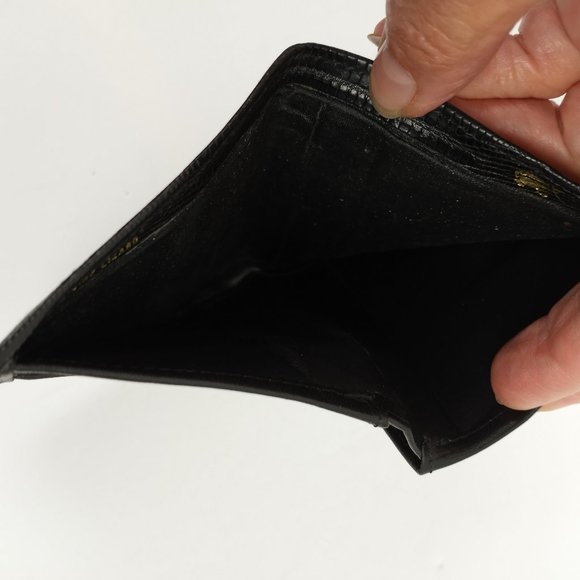 Prince Gardner Genuine LIzard Bifold Wallet - Picture 13 of 16